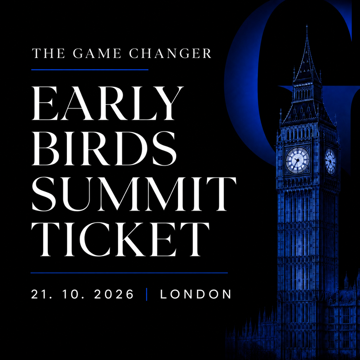 Early Bird - Summit Pass ticket artwork